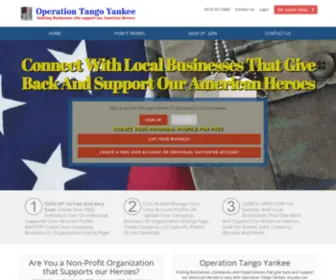 Otyusa.org(Local Businesses That Give Back And Support Our American Heroes Directory) Screenshot