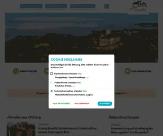 Otzberg.de(Gemeinde Otzberg) Screenshot