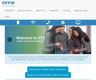 OTZ.net(OTZ Telephone Cooperative) Screenshot