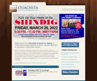 Ouachitacoa.com(Ouachita Council on Aging) Screenshot