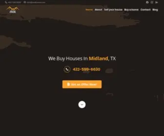 Ouahouse.com(Ready To Sell Your House Fast in Midland) Screenshot