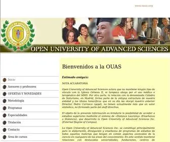 Ouas.org(ouas) Screenshot