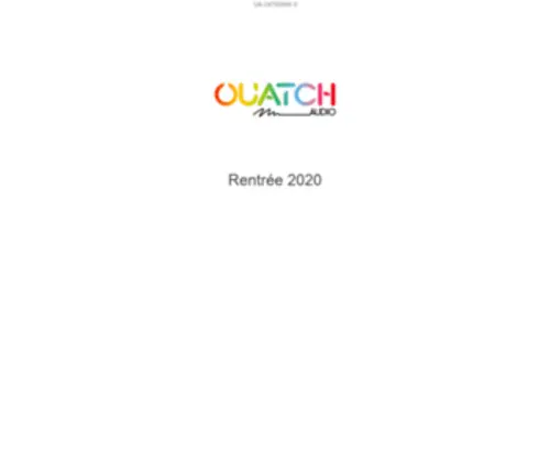 Ouatch.tv(OUATCH Audio) Screenshot