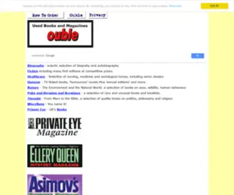 Ouble.com(Used Books & Magazines) Screenshot