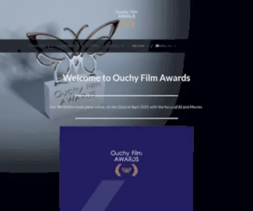 Ouchyfilmawards.com(Ouchy Film Awards) Screenshot