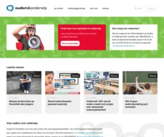 Oudersonderwijs.nl(Ouders & Onderwijs) Screenshot