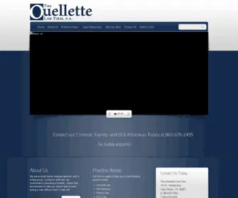 Ouellettelaw.net(Ouellette Law) Screenshot