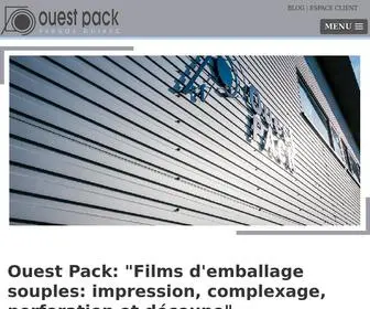 Ouest-Pack.fr(Films d'emballage souples: impression) Screenshot