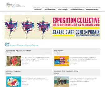 Ouestprovence.com(Site officiel du SAN Ouest Provence) Screenshot
