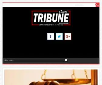 Ouestribune-DZ.com(Ouest Tribune) Screenshot