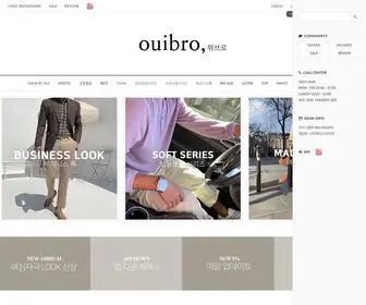 Ouibro.co.kr(위브로) Screenshot