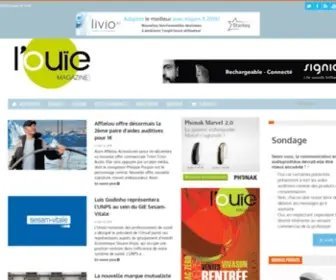Ouiemagazine.net(L'Ouïe Magazine) Screenshot