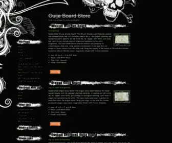 Ouija-Board-Store.com(Ouija Board Store) Screenshot
