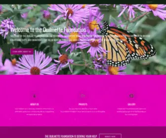 Ouilmettefoundation.org(The Ouilmette Foundation) Screenshot