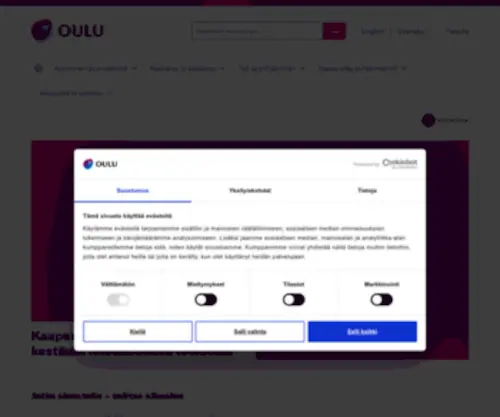 Ouka.fi(Oulun kaupunki) Screenshot