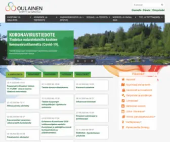 Oulainen.fi(Oulaisten kaupunki) Screenshot