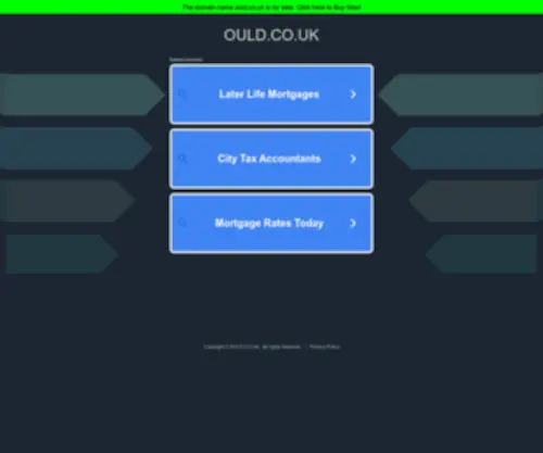 Ould.co.uk(CONSTRUCTION BUSINESS DIRECTORY) Screenshot