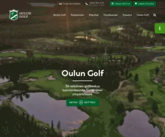 Oulugolf.fi(Oulugolf) Screenshot