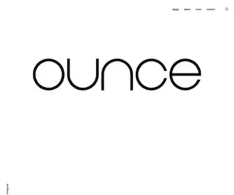 Ounceseoul.com(OUNCE 아운스) Screenshot