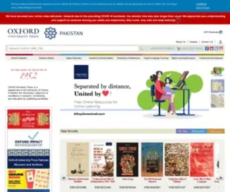 Oup.com.pk(Oxford University Press Pakistan) Screenshot