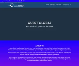 Ouquest.com(Our innovative sales and marketing solution) Screenshot