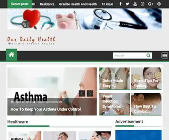 Our-Daily-Health.com(Our Daily Health) Screenshot