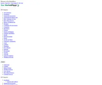 Our-Marketplace.com(Our MarketPlace) Screenshot
