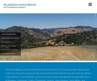 Ourair.org(Santa Barbara County Air Pollution Control District) Screenshot