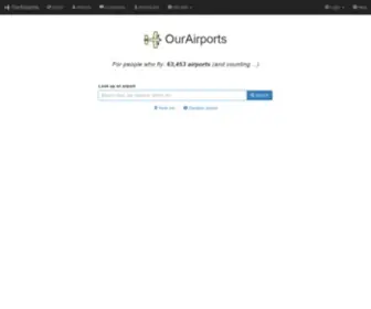 Ourairports.com(OurAirports @ OurAirports) Screenshot