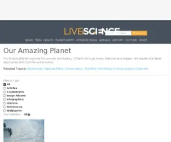 Ouramazingplanet.com(ouramazingplanet) Screenshot