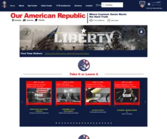 Ouramericanrepublic.org(Home) Screenshot