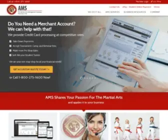 Ourams.com(Martial Arts Business Services) Screenshot