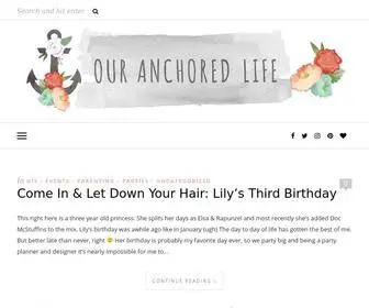 Ouranchoredlife.com(Our Anchored Life) Screenshot