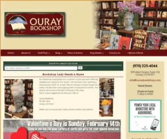 Ouraybookshop.com(Ouray Bookshop) Screenshot