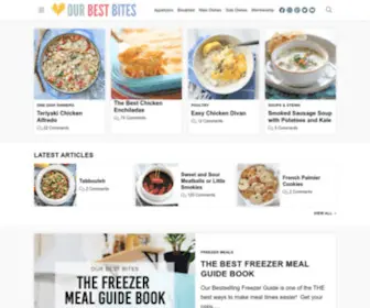 Ourbestbites.com(Easy, Family-Friendly Recipes) Screenshot