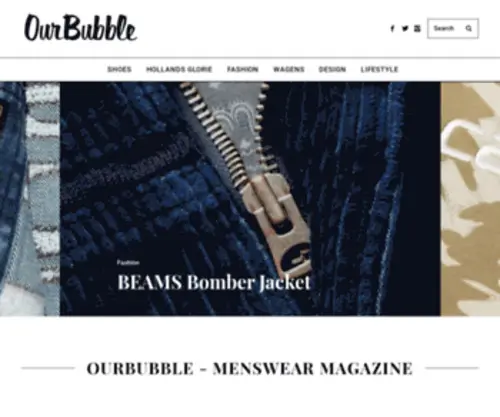 Ourbubble.nl(Fashion en Lifestyle blog) Screenshot