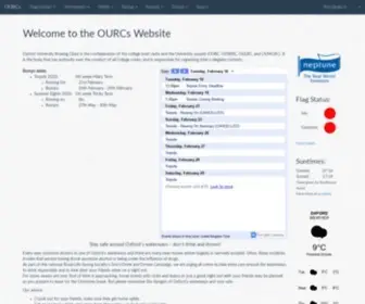 Ourcs.co.uk(OURCs: Home) Screenshot