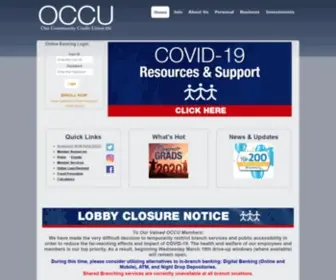 Ourcu.com(Our Community Credit Union) Screenshot