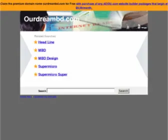 Ourdreambd.com(Ppc) Screenshot