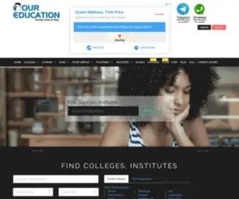 Oureducation.in(Our Education) Screenshot