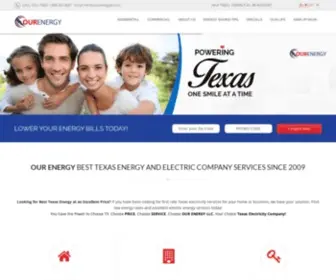 Ourenergyllc.com(Best Texas Energy Company) Screenshot