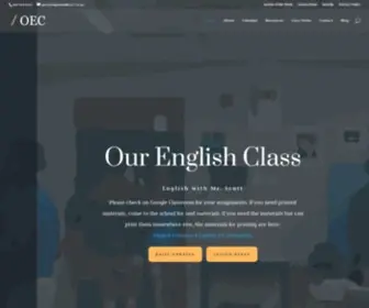 Ourenglishclass.net(Our English Class) Screenshot