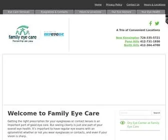 Ourfamilyeyecare.com(Family Eye Care) Screenshot