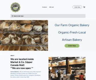 Ourfarmbreads.com(Artisan Bakery) Screenshot