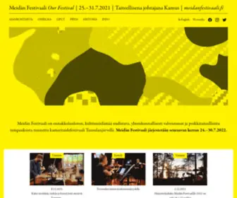 Ourfestival.fi(Meidän Festivaali) Screenshot