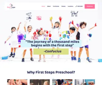 Ourfirststeps.com.sg(First Steps Preschool) Screenshot