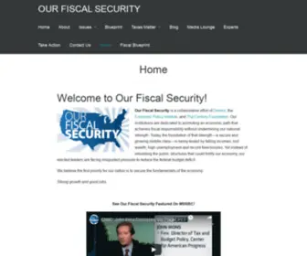 Ourfiscalsecurity.org(Ourfiscalsecurity) Screenshot