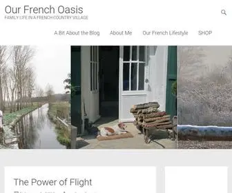 Ourfrenchoasis.com(FAMILY LIFE IN A FRENCH COUNTRY VILLAGE) Screenshot