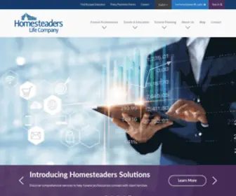 Ourfuneralplan.com(Homesteaders Life Company) Screenshot