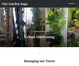 Ourgardensaga.com(Urban Gardening) Screenshot